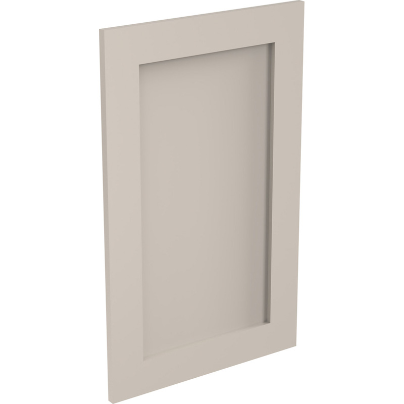 Kitchen Kit Flatpack Shaker Appliance Door Ultra Matt Light Grey 715x446mm