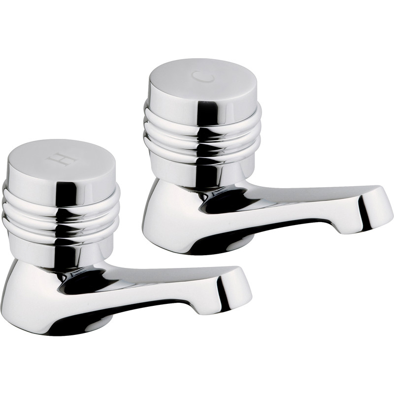 Ebb + Flo Solva Taps Basin Pillar