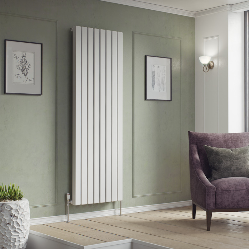 Ximax Buckingham Square Tube Designer Radiator 1800 x 585mm  6198Btu White