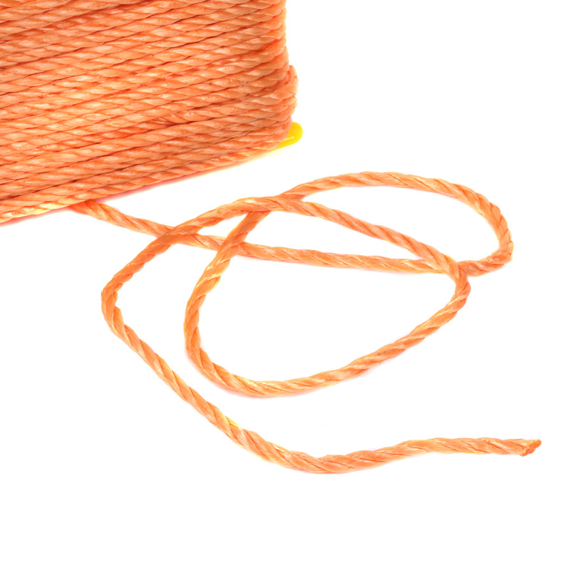Polypropylene Rope Orange 4mm x 30m