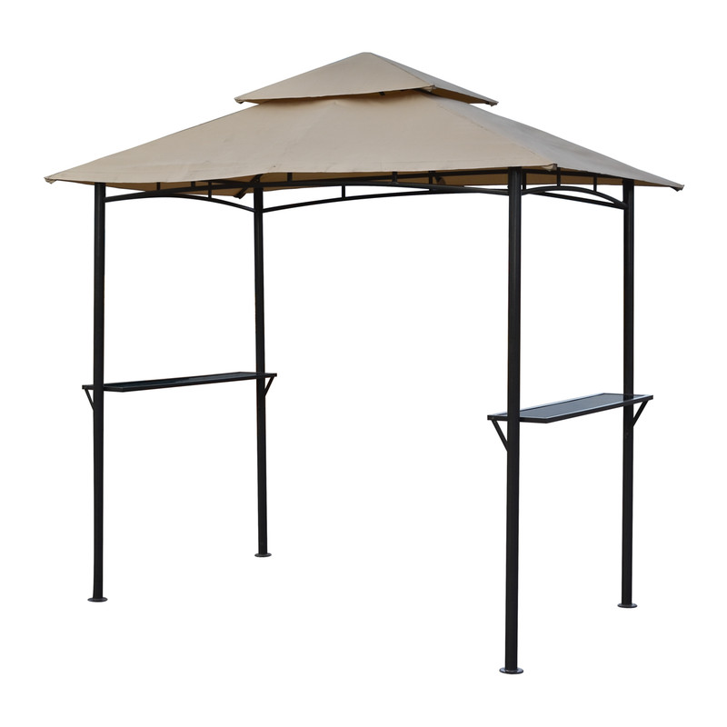 Rowlinson Roma BBQ Gazebo 250cm (h) x 250cm (w) x 152cm (d)