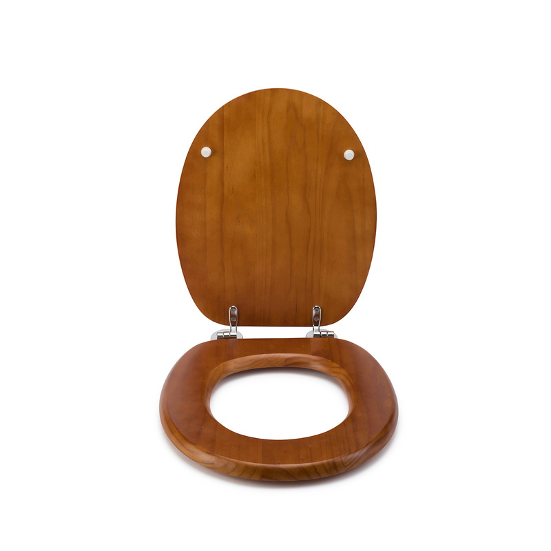 Croydex Davos Toilet Seat Antique Pine Effect