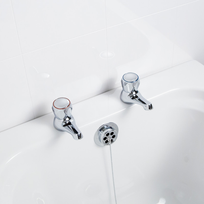 Ebb + Flo Contract Taps Bath Pillar