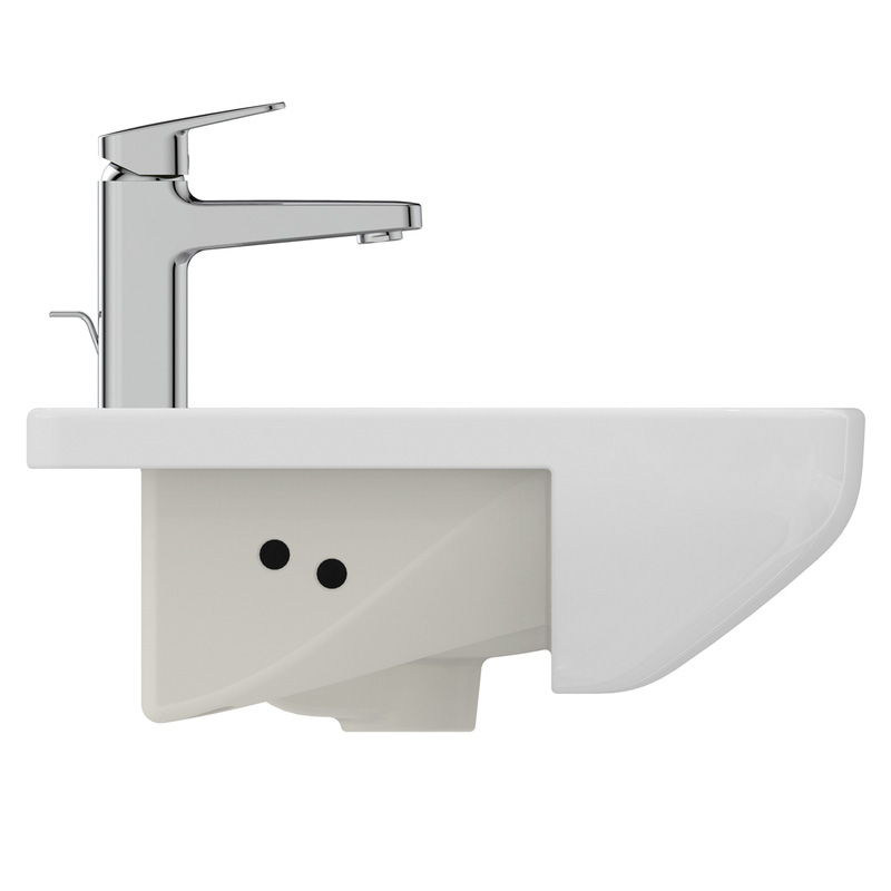 Ideal Standard i.life Semi-Countertop Basin 50cm 1 Tap Hole