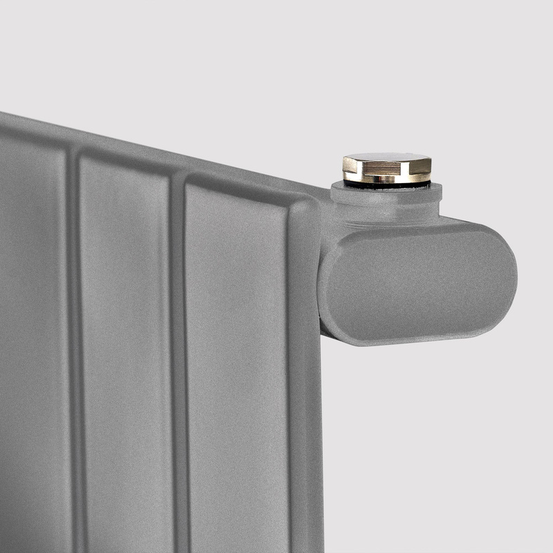 Tesni Eve Single Panel Designer Radiator Silver 1800 x 578mm