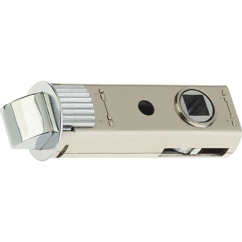 Union JFL26 Push Fit Tubular Latch 76mm Polished Chrome