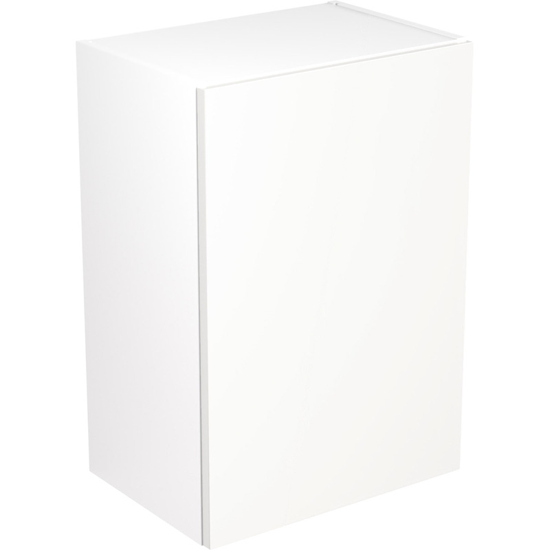 Kitchen Kit Flatpack Slab Kitchen Cabinet Wall Unit Super Gloss White 500mm