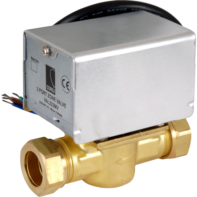 Corgi 2 Port Motorised Valve 22mm