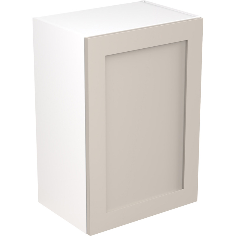 Kitchen Kit Flatpack Shaker Kitchen Cabinet Wall Unit Ultra Matt Light Grey 500mm