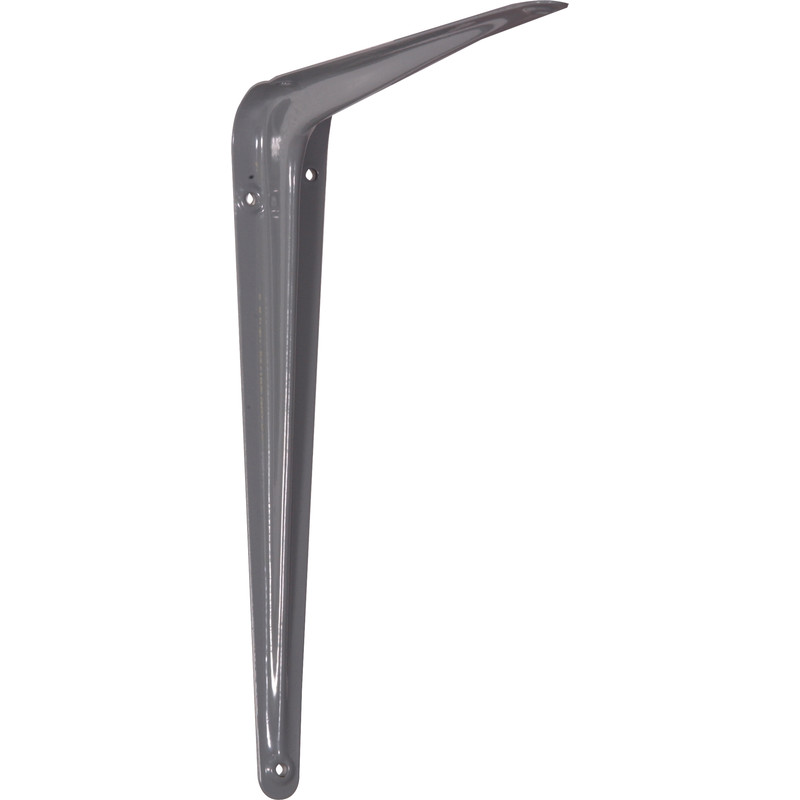 London Grey Shelf Bracket 250 x 200mm