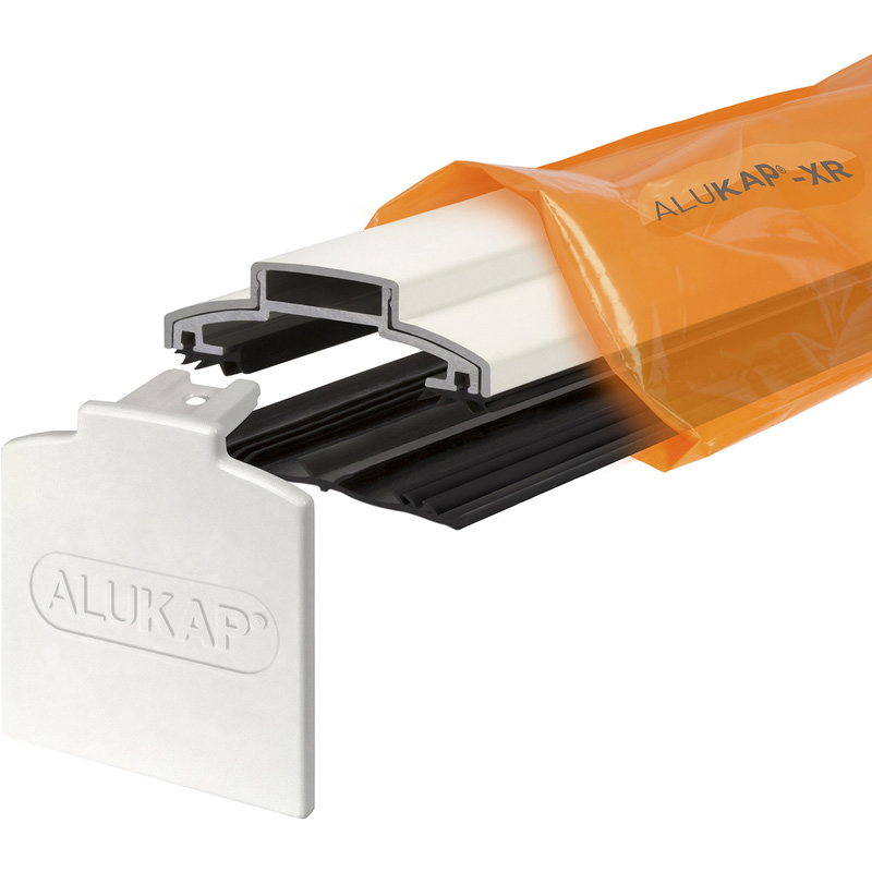 Alukap-XR 60mm Bar 2.0m Alu E/Cap 55mm RG White