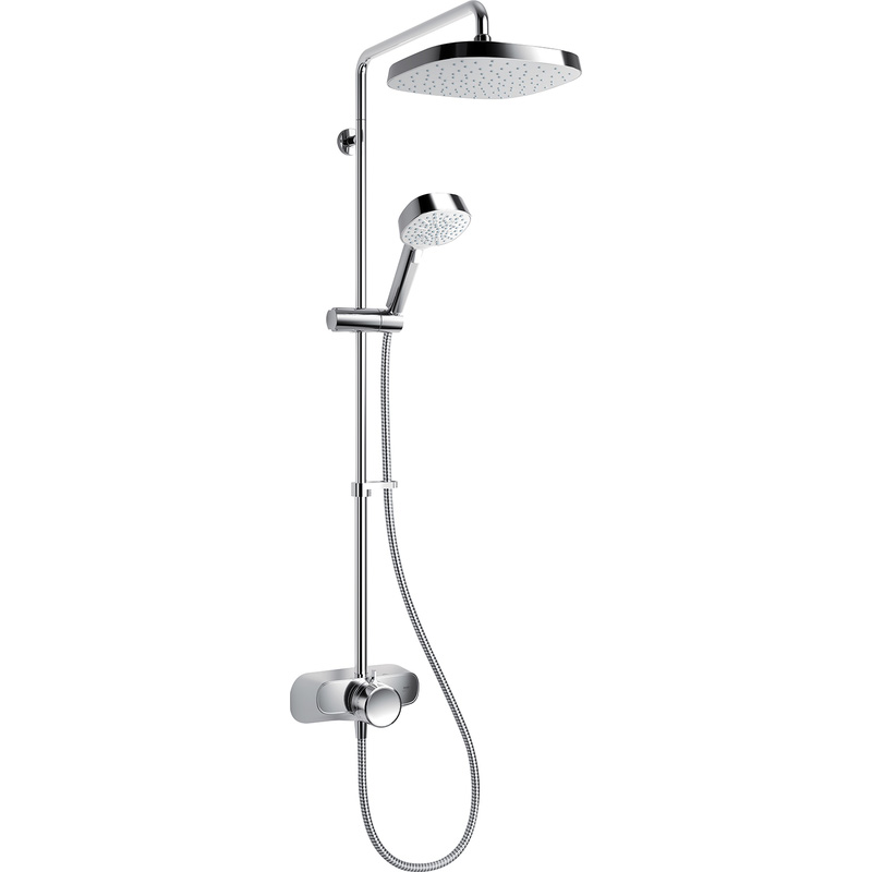 Mira Form Dual Outlet Thermostatic Mixer Shower