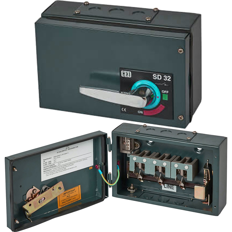 Metal Clad Switch Disconnector 32A 270x160x140
