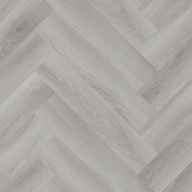 Kraus Rigid Core Luxury Vinyl Tiles Owsten Grey Herringbone 2.34m2