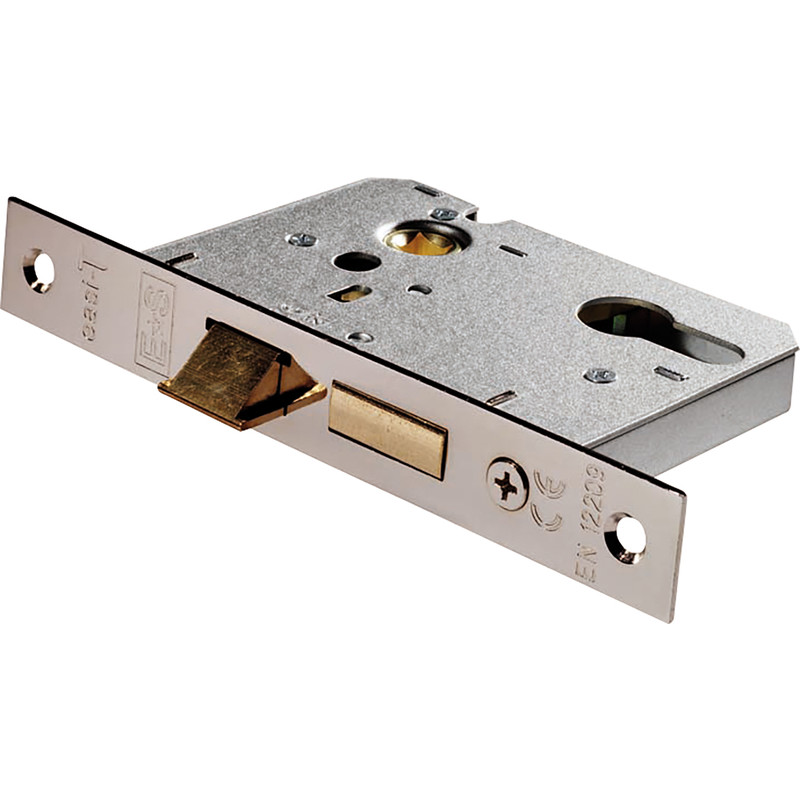 Eurospec Euro Profile Sashlock 2.5" Polished Nickel