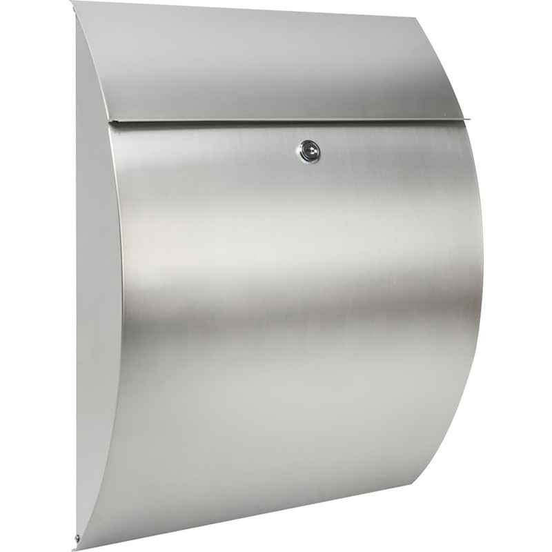 Riviera Stainless Steel Post Box H460 x W335 x D130