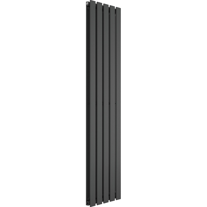 Azur Emilia Duplex Designer Panel Radiator 1800 x 372mm 3864Btu Anthracite