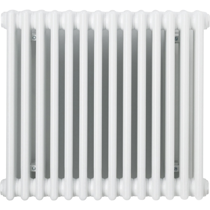 Arlberg 3-Column Horizontal Radiator 600 x 670mm 2912Btu White