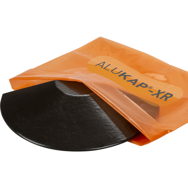 Alukap-XR Radius End Cap Brown