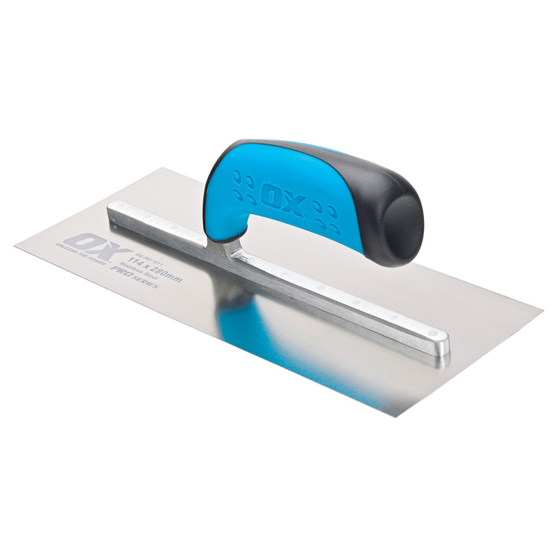 OX Pro Stainless Steel Plasterers Trowel 280mm