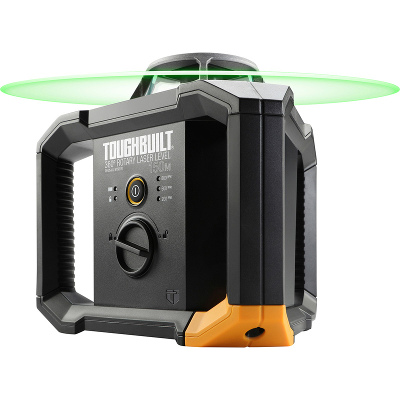 Toughbuilt Rotary Laser Level Kit 360º
