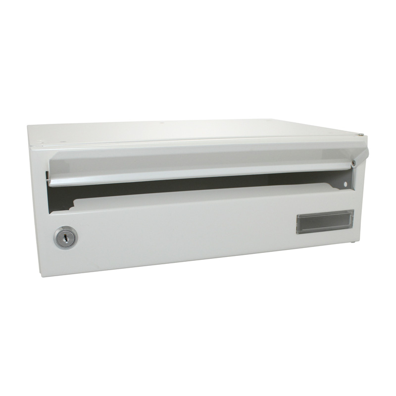 Burg-Wachter Wharfe Horizontal Post Box White