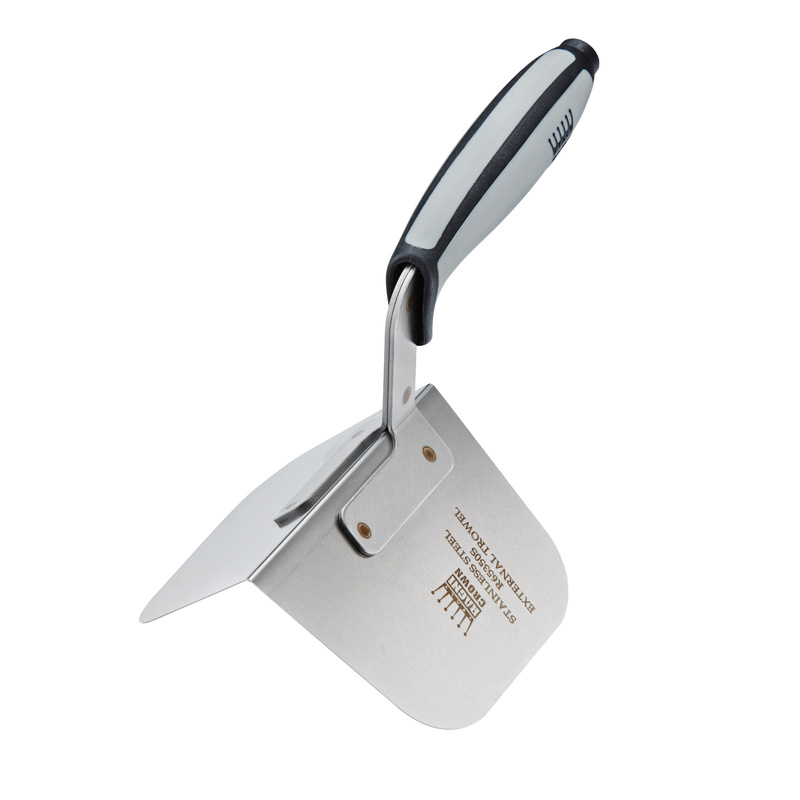 Ragni Stainless Steel Corner Trowel External 4.84"