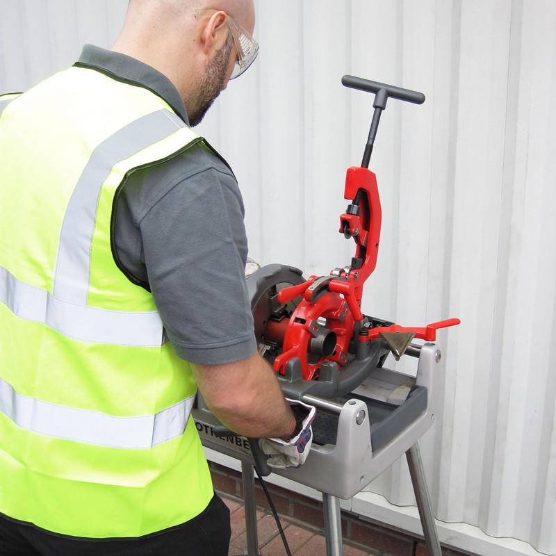 Rothenberger Supertronic 3SE Pipe Threader 1/2-3'' BSPT / 110V