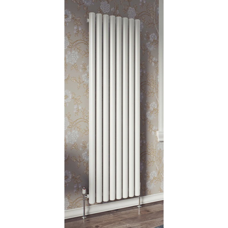 Ximax Devon Round Tube Designer Radiator 1800 x 435mm 4178Btu White