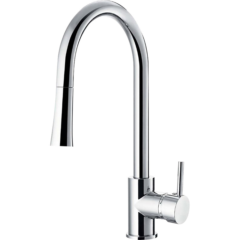 Deva Pendle Pull Out Mono Mixer Kitchen Tap Chrome