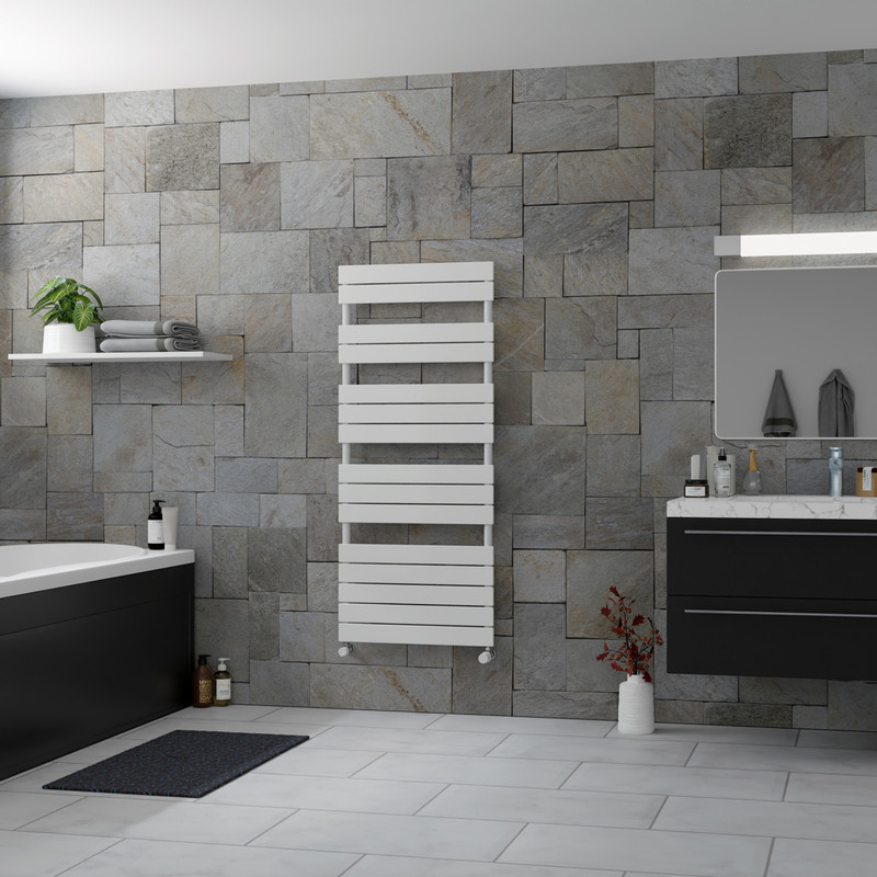 Ximax Oxford Single Panel Towel Radiator 1420 x 600mm 2614Btu White