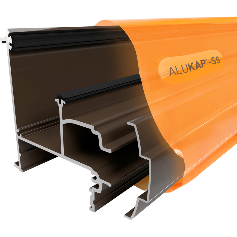 Alukap-SS Wall & Eaves Beam Brown 2.0m