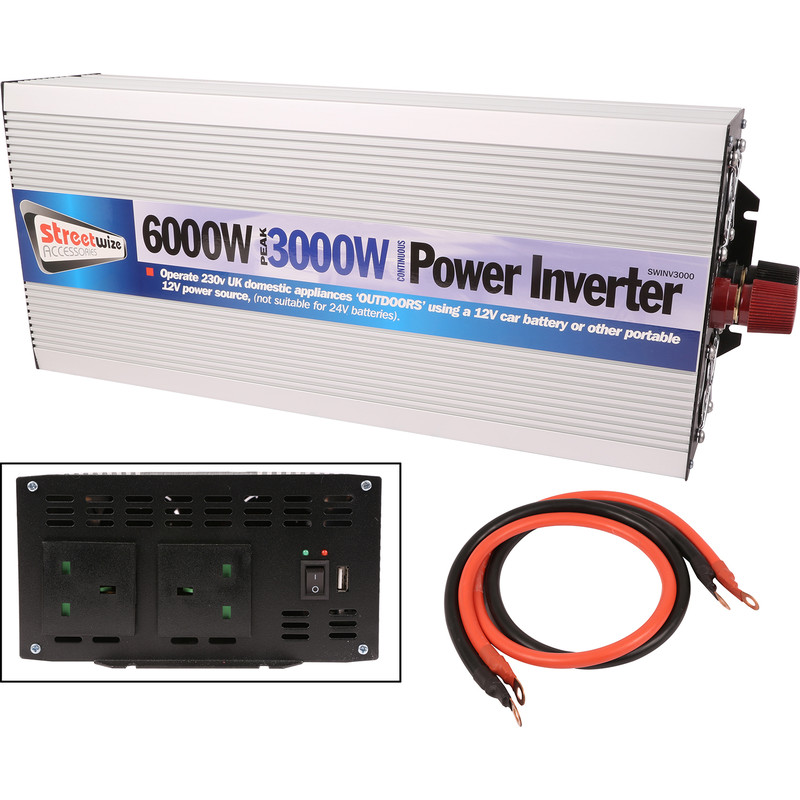 Streetwize Power Inverter 3000W