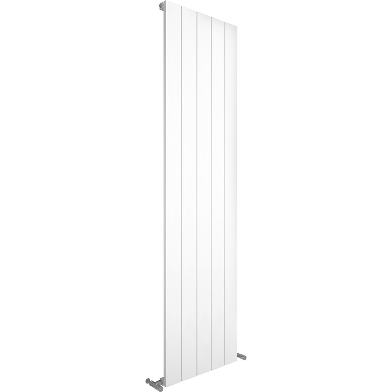 Kudox AluLite Textured Flat Designer Radiator 1800 x 470mm 3897Btu White