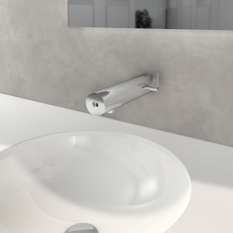 Armitage Shanks Sensorflow E Taps Sensor Basin Mixer Mains Operated