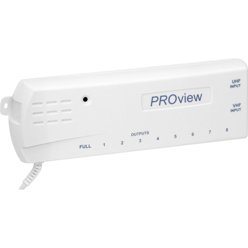 PROception Aerial Amplifier FM/DAB/UHF TV Distribution 8 Way
