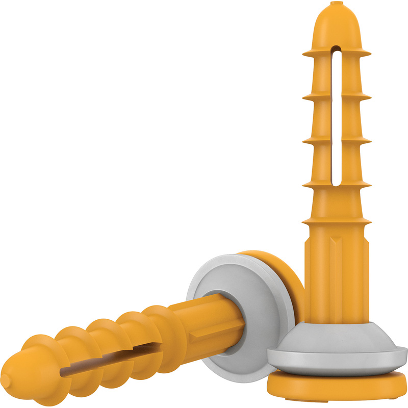 Brick Plug with Seal Yellow