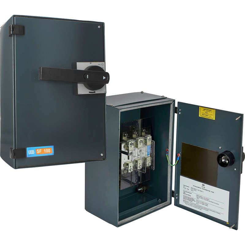Metal Clad Switch Fuse Isolator 100A 400x275x245