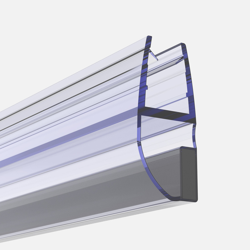 Aqualux 8mm Shower Door Seal For Pivot Doors & Hinged Doors