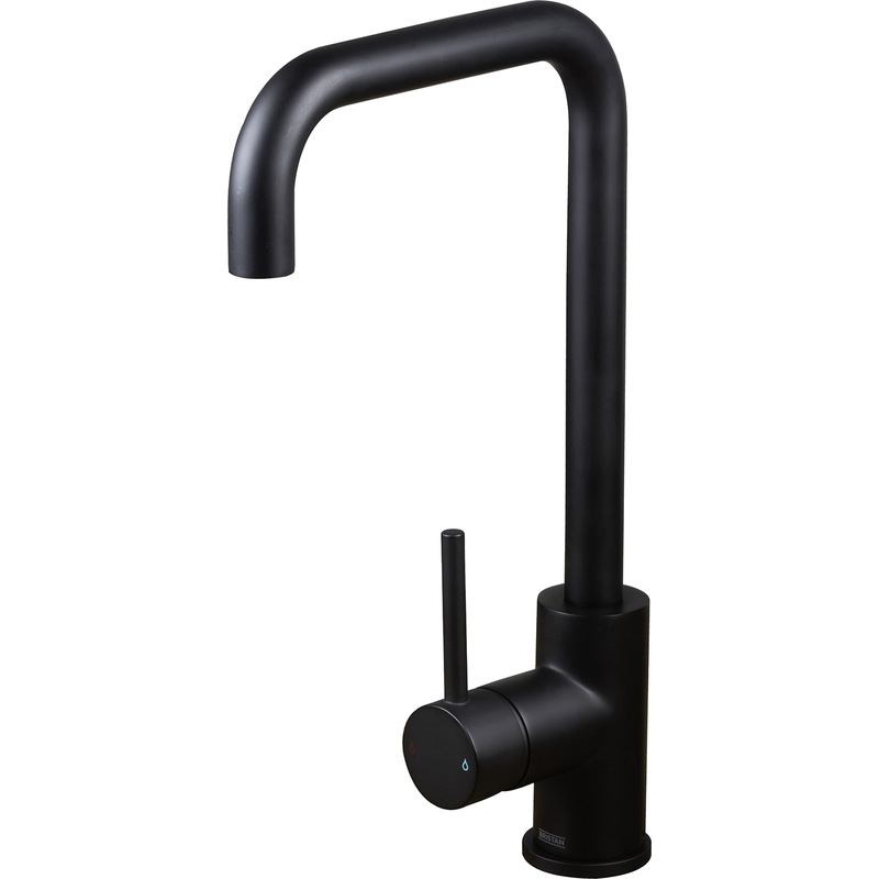 Bristan Lemon Mono Mixer Kitchen Tap Black