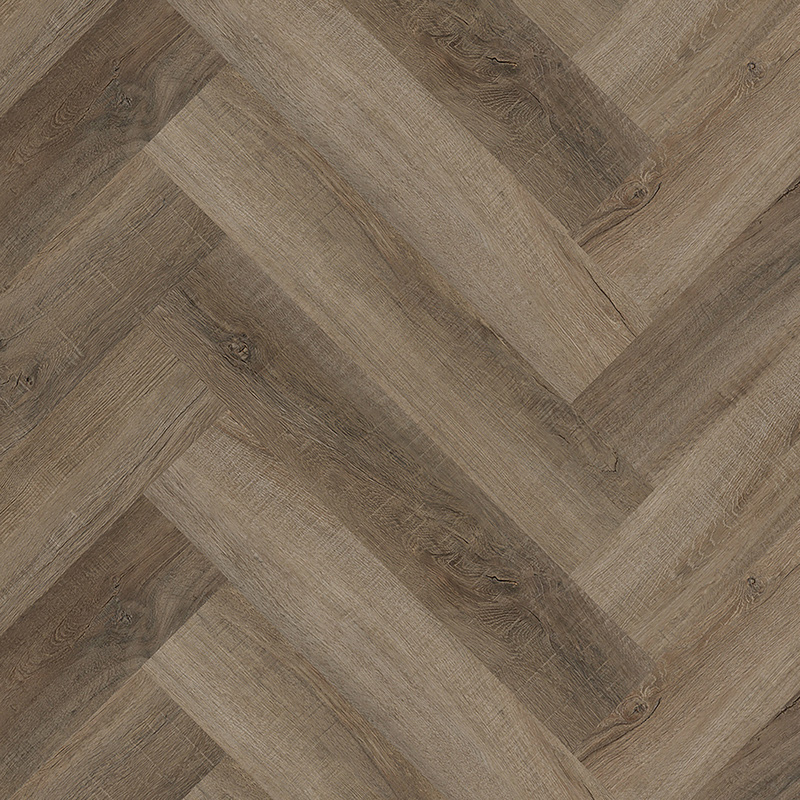 Kraus Rigid Core Luxury Vinyl Tiles Odell Oak Herringbone 2.34m2