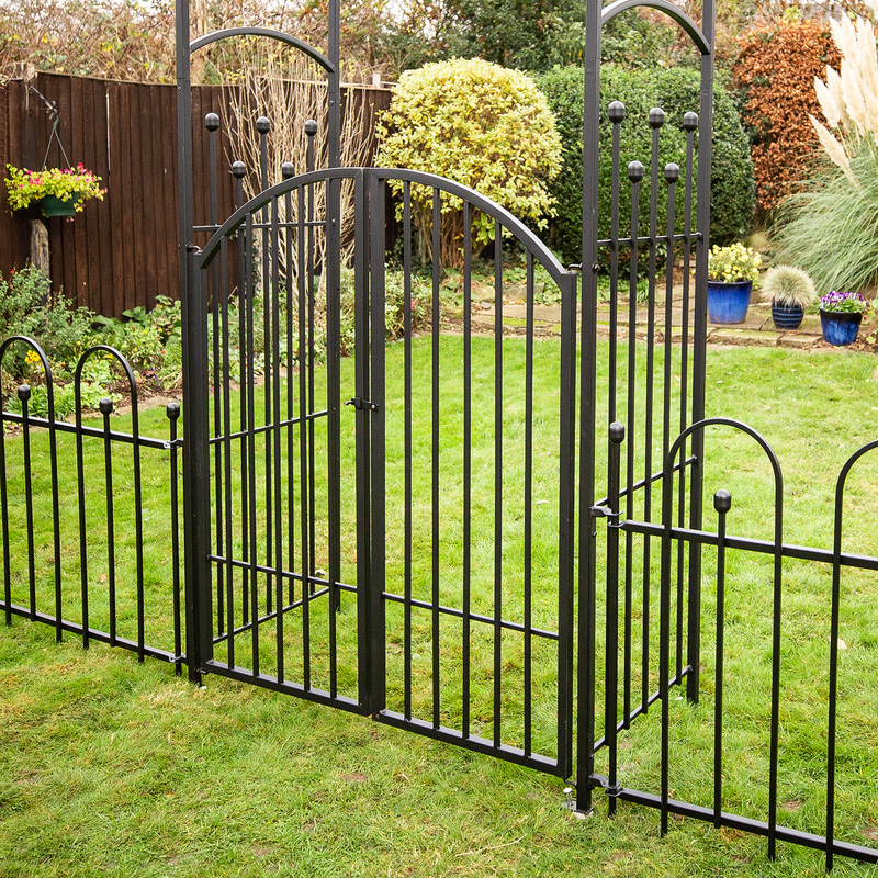 Apollo Easy Fit Arch Gates 132 x 121cm