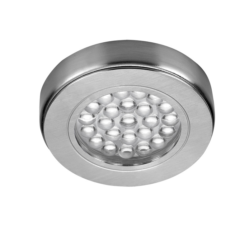 Sensio LED Low Voltage Round Under Cabinet Light 24V Warm White 80lm Fitting Only
