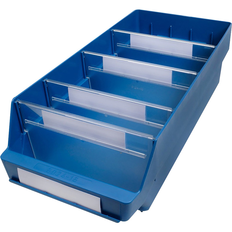 Blue Shelf Bin 500 x 240 x 150mm