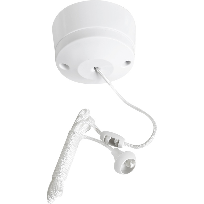 Wessex Ceiling Pull Cord Switch 10A 2 Way