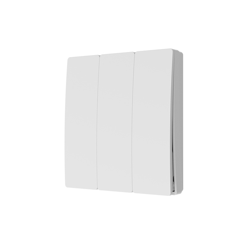 Kinetic Switch 3 Gang Matt White