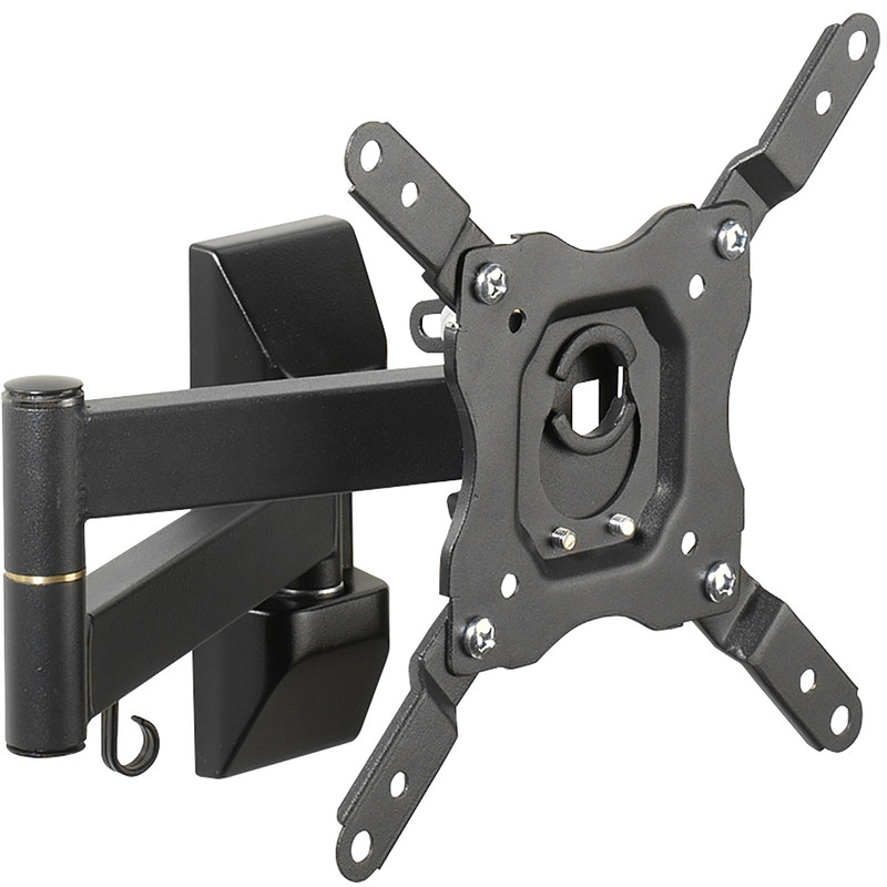 Vivanco Dual Arm Tilt & Swing TV Wall Mount Bracket Small Up To 43"
