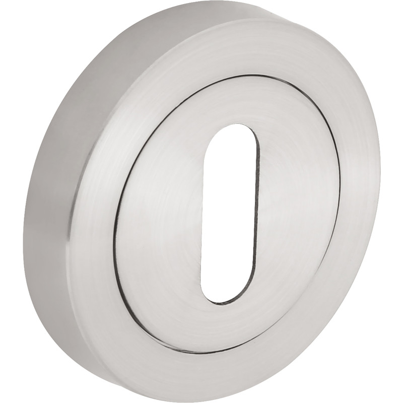 Lock Escutcheon Brushed Nickel