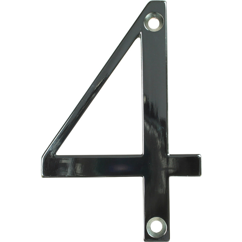 Fab & Fix Hardex Door Numeral Polished Chrome 4