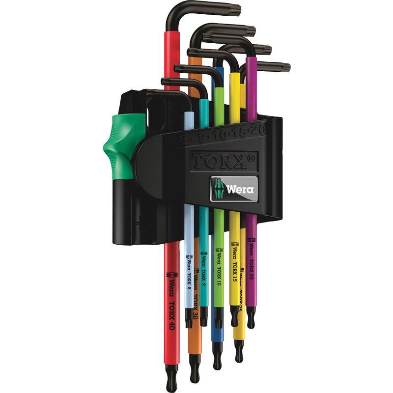 Wera Stubby TORX Key Set 9 Piece